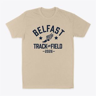 Belfast Academy Track and Field Classic Dad T-Shirt