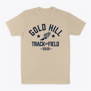 Gold Hill School Track and Field Classic Dad T-Shirt