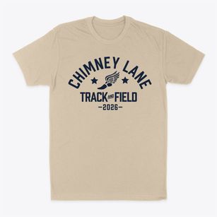 Chimney Lane Christian Academy Track and Field Classic Dad T-Shirt