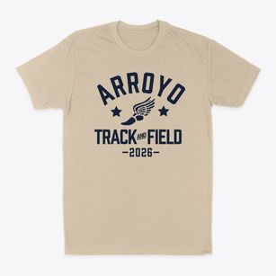 Arroyo Elementary School Track and Field Classic Dad T-Shirt