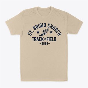 St Brigid Church Track and Field Classic Dad T-Shirt