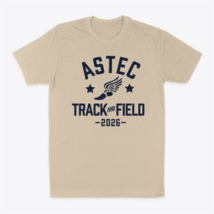 Astec Charter Middle School Track and Field Classic Dad T-Shirt
