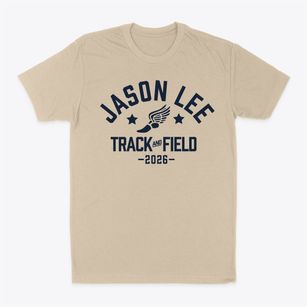 Jason Lee Elementary School Track and Field Classic Dad T-Shirt