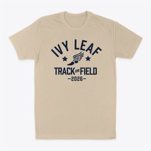 Ivy Leaf Preschool Track and Field Classic Dad T-Shirt