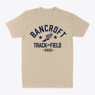 Bancroft Elementary School Track and Field Classic Dad T-Shirt