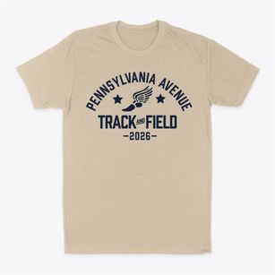 Pennsylvania Avenue Elementary School Track and Field Classic Dad T-Shirt