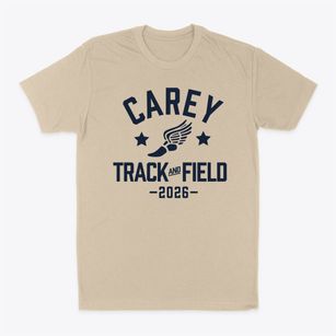 Carey Elementary School Track and Field Classic Dad T-Shirt
