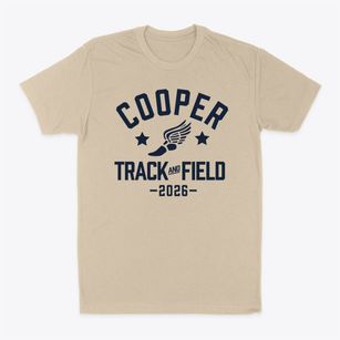 Cooper Academy At Navarro Track and Field Classic Dad T-Shirt