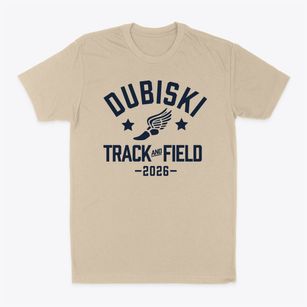 Dubiski Career High School Track and Field Classic Dad T-Shirt