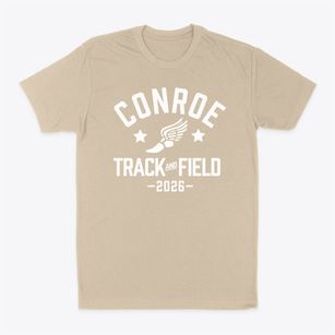 Conroe Community Church Track and Field Classic Dad T-Shirt