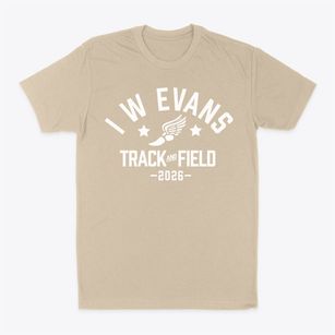 I W Evans Intermediate School Track and Field Classic Dad T-Shirt