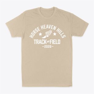 Horse Heaven Hills Middle School Track and Field Classic Dad T-Shirt