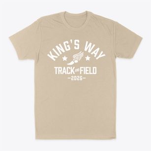 King's Way Christian School Track and Field Classic Dad T-Shirt