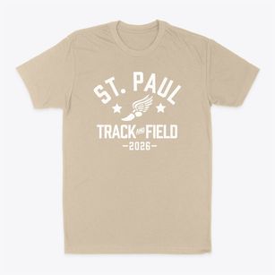 Saint Paul Lutheran School Track and Field Classic Dad T-Shirt