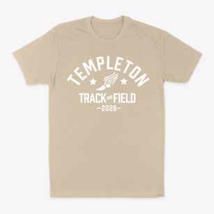 Templeton Middle School Track and Field Classic Dad T-Shirt