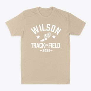 Wilson Elementary School Track and Field Classic Dad T-Shirt