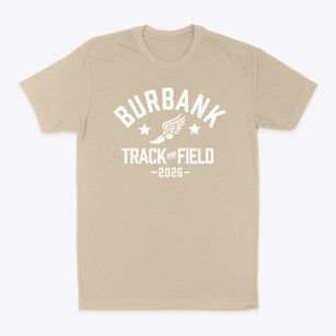 Burbank Elementary School Track and Field Classic Dad T-Shirt