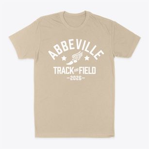 Abbeville Middle School Track and Field Classic Dad T-Shirt