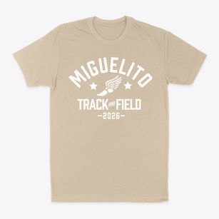 Miguelito Elementary School Track and Field Classic Dad T-Shirt