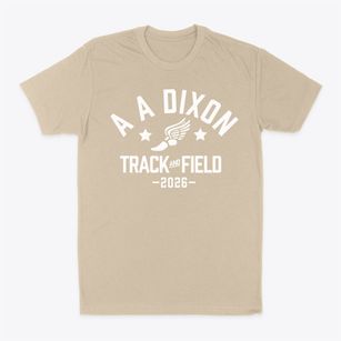 A A Dixon Elementary School Track and Field Classic Dad T-Shirt