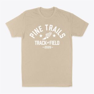 Pine Trails Elementary School Track and Field Classic Dad T-Shirt