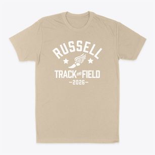Russell Elementary School Track and Field Classic Dad T-Shirt
