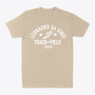 Leonardo Da Vinci High School Track and Field Classic Dad T-Shirt