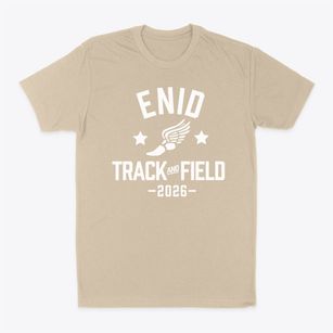 Enid High School Track and Field Classic Dad T-Shirt