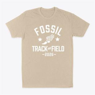 Fossil Elementary School Track and Field Classic Dad T-Shirt