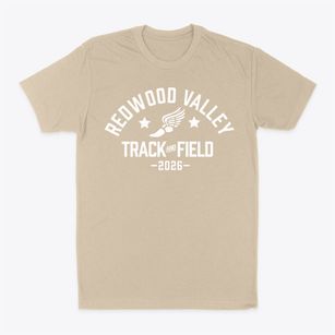 Redwood Valley Middle School Track and Field Classic Dad T-Shirt