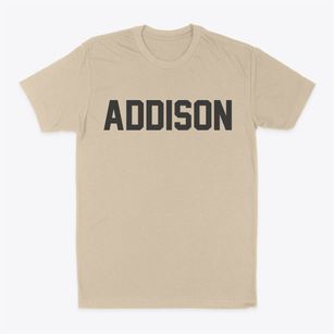Addison Illinois Classic Block Classic Dad T-Shirt