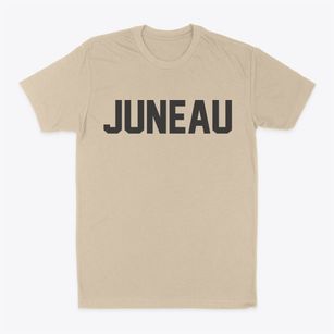 Juneau Alaska Classic Block Classic Dad T-Shirt