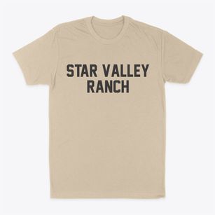 Star Valley Ranch Wyoming Classic Block Classic Dad T-Shirt