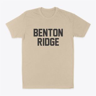 Benton Ridge Ohio Classic Block Classic Dad T-Shirt