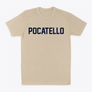 Pocatello Idaho Classic Block Classic Dad T-Shirt