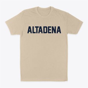Altadena California Classic Block Classic Dad T-Shirt