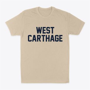 West Carthage New York Classic Block Classic Dad T-Shirt
