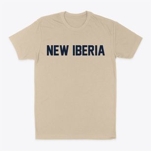 New Iberia Louisiana Classic Block Classic Dad T-Shirt
