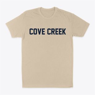 Cove Creek North Carolina Classic Block Classic Dad T-Shirt