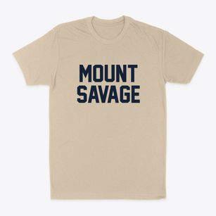 Mount Savage Maryland Classic Block Classic Dad T-Shirt