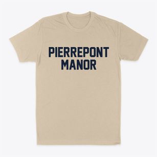 Pierrepont Manor New York Classic Block Classic Dad T-Shirt