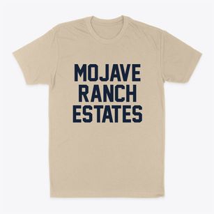 Mojave Ranch Estates Arizona Classic Block Classic Dad T-Shirt