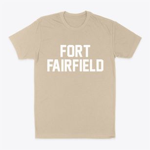 Fort Fairfield Maine Classic Block Classic Dad T-Shirt