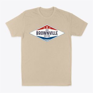 Brownville New York Diamond Star Classic Dad T-Shirt