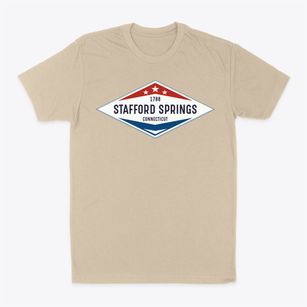 Stafford Springs Connecticut Diamond Star Classic Dad T-Shirt