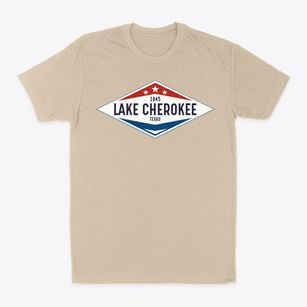 Lake Cherokee Texas Diamond Star Classic Dad T-Shirt