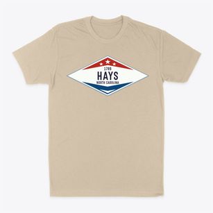 Hays North Carolina Diamond Star Classic Dad T-Shirt