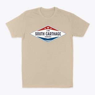 South Carthage Tennessee Diamond Star Classic Dad T-Shirt