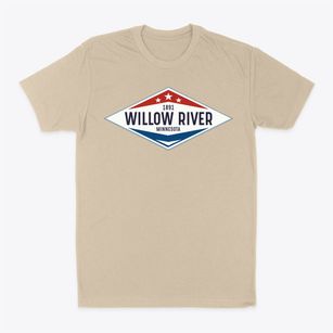 Willow River Minnesota Diamond Star Classic Dad T-Shirt