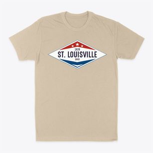 St. Louisville Ohio Diamond Star Classic Dad T-Shirt